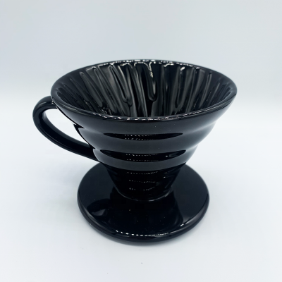 1-4 Cups Ceramic V60 Coffee Dripper  Coffee Maker Percolator Pour Over Coffee Filter