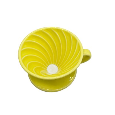 V60  color ceramic hand-made coffee filter cup